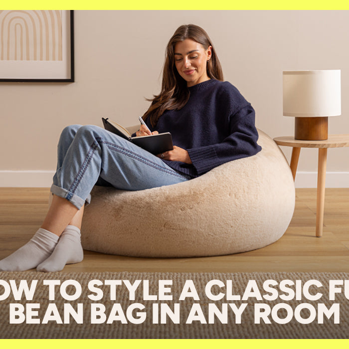 The Kingston Faux Fur Bean Bag: A Modern Classic for the Cosy Home