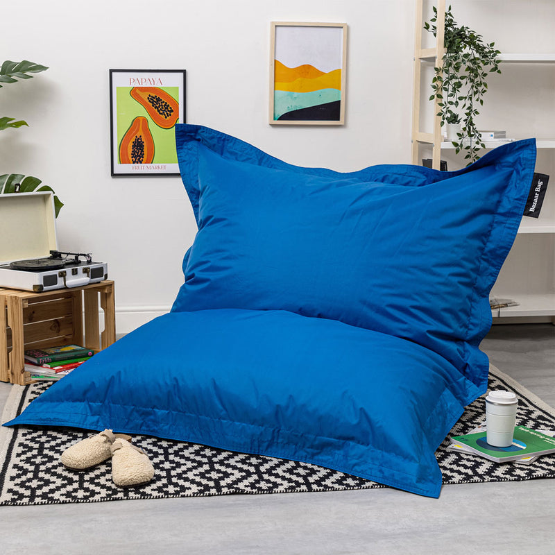 Pouf géant d'intérieur/extérieur - Bleu