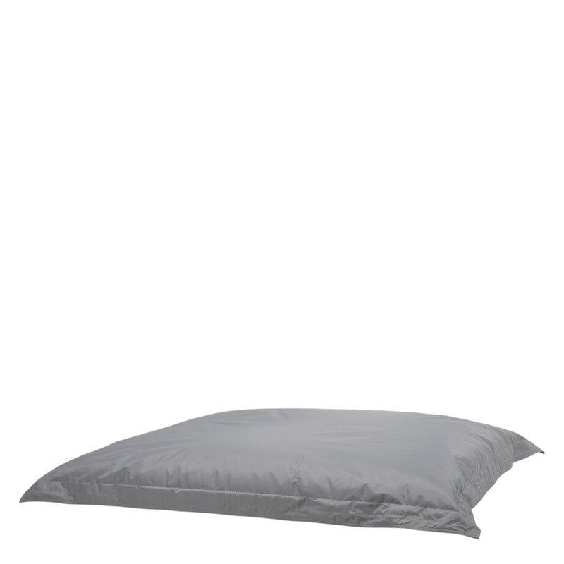 Pouf géant d'intérieur/extérieur en forme de coussin - Gris
