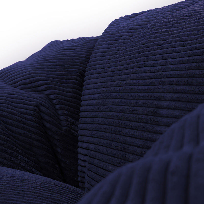 Pouf Géant Biplace Soul - Bleu Marine