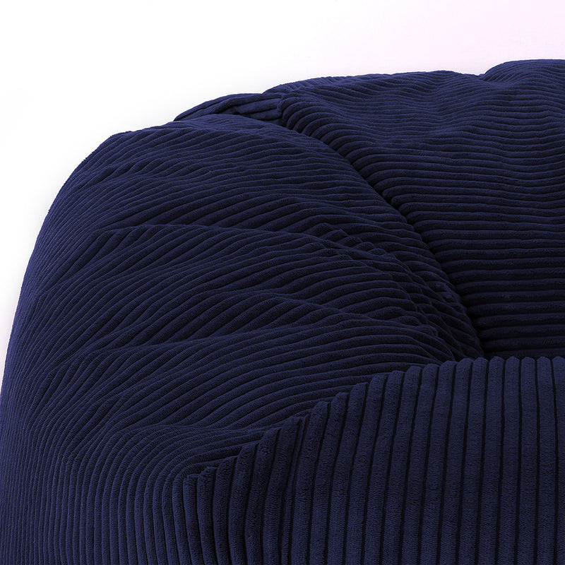 Pouf Géant Biplace Soul - Bleu Marine