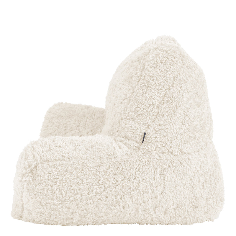 Oreiller de soutien en polaire Teddy, naturel