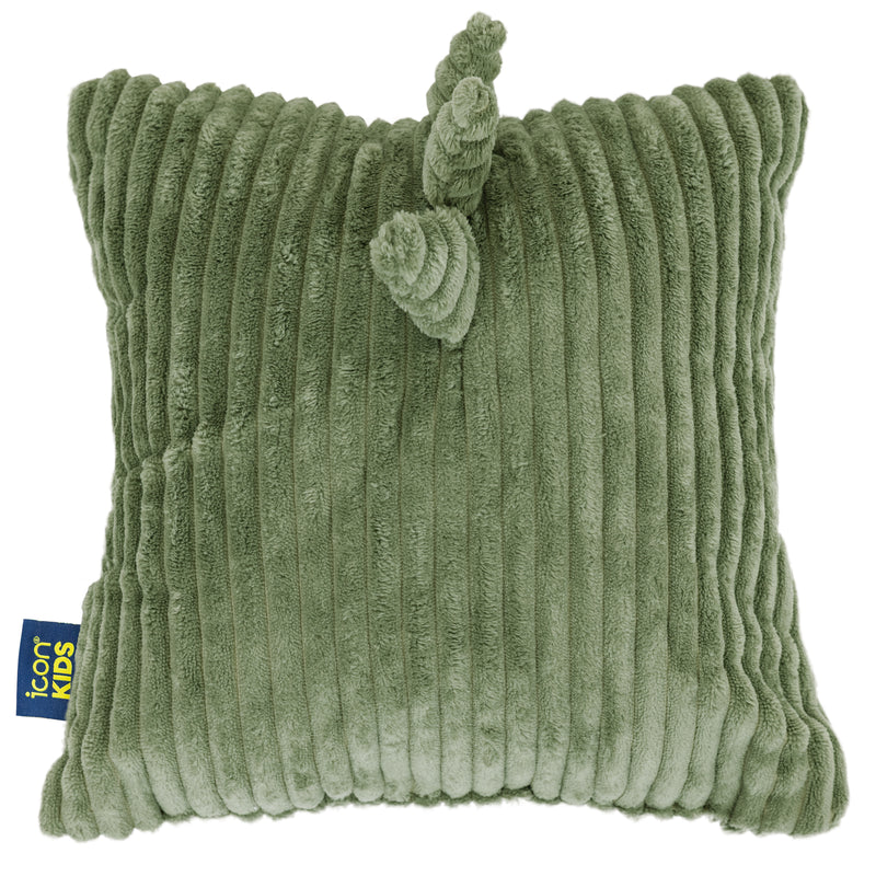 Coussin Corde Enfant Dinosaure Dexter - Vert Sauge