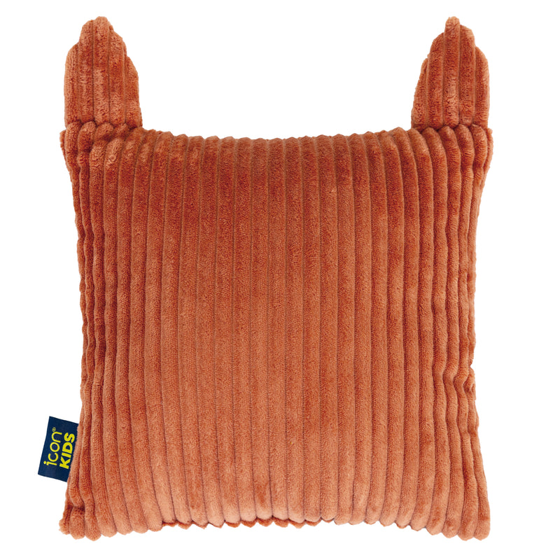 Coussin en velours côtelé pour enfant Freddie Fox - Terracotta