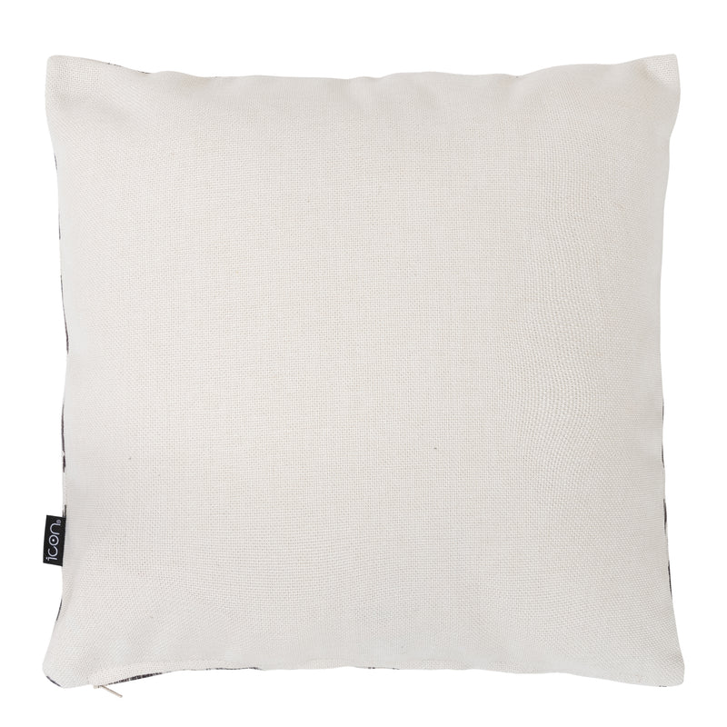 Coussin d'intérieur et d'extérieur à motif abstrait et feuille, multicolore