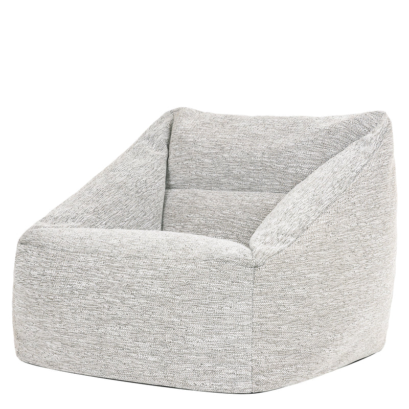 Pouf fauteuil tressé Natalia - Naturel