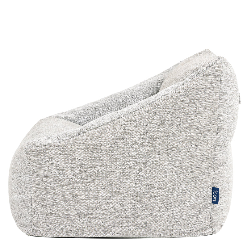 Pouf fauteuil tressé Natalia - Naturel