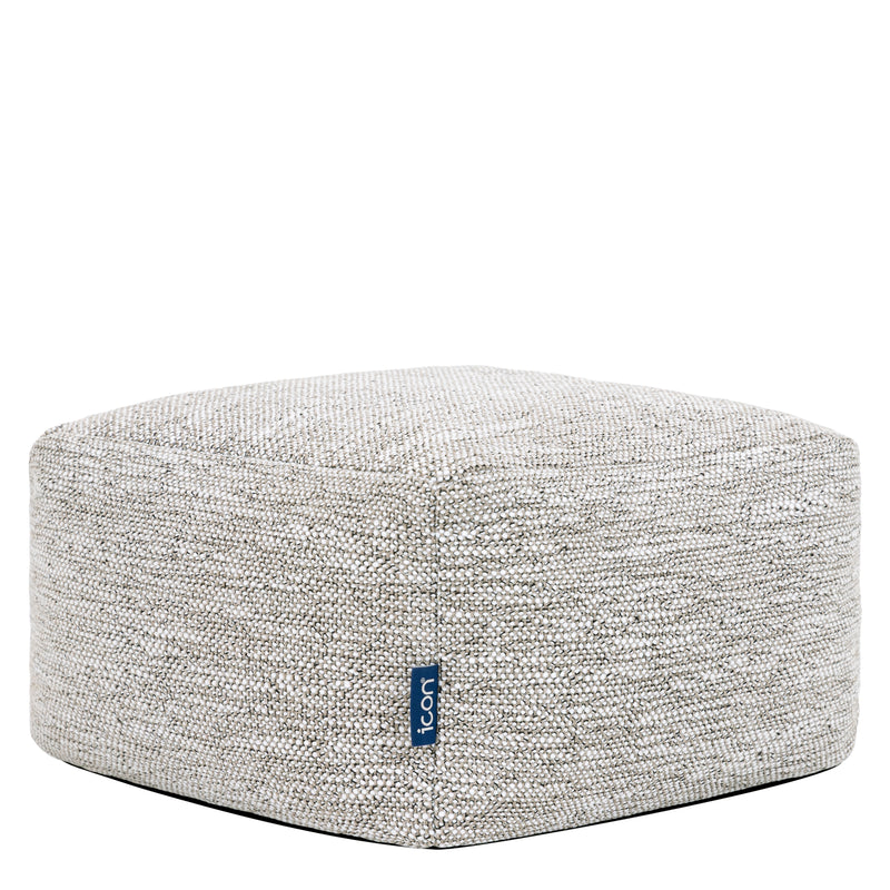Pouffe tissé Amara - Naturel