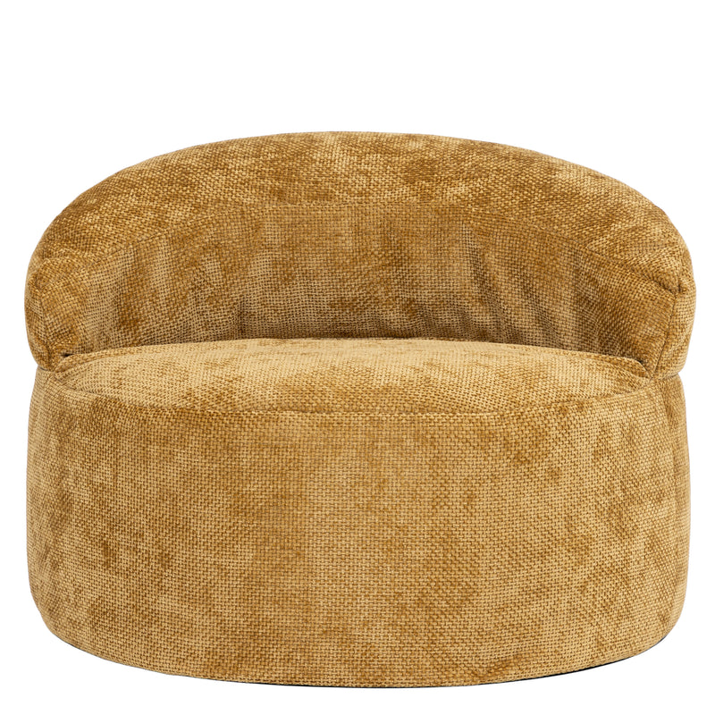 Pouf Orb Chenille – doré