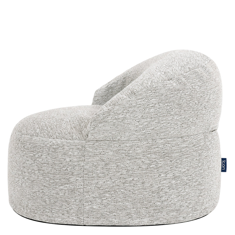 Pouf fauteuil Orb tissé – Naturel