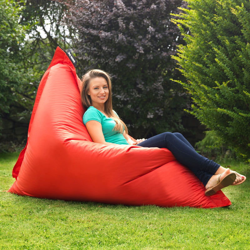 Pouf géant d'intérieur/extérieur - Rouge