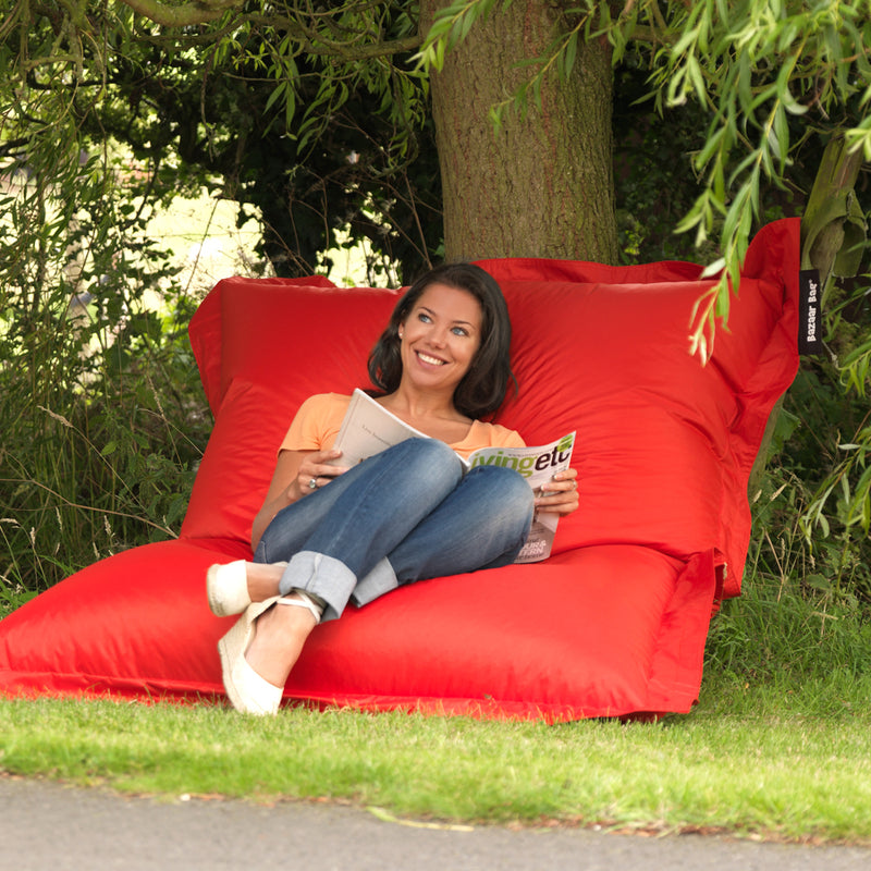 Pouf géant d'intérieur/extérieur - Rouge