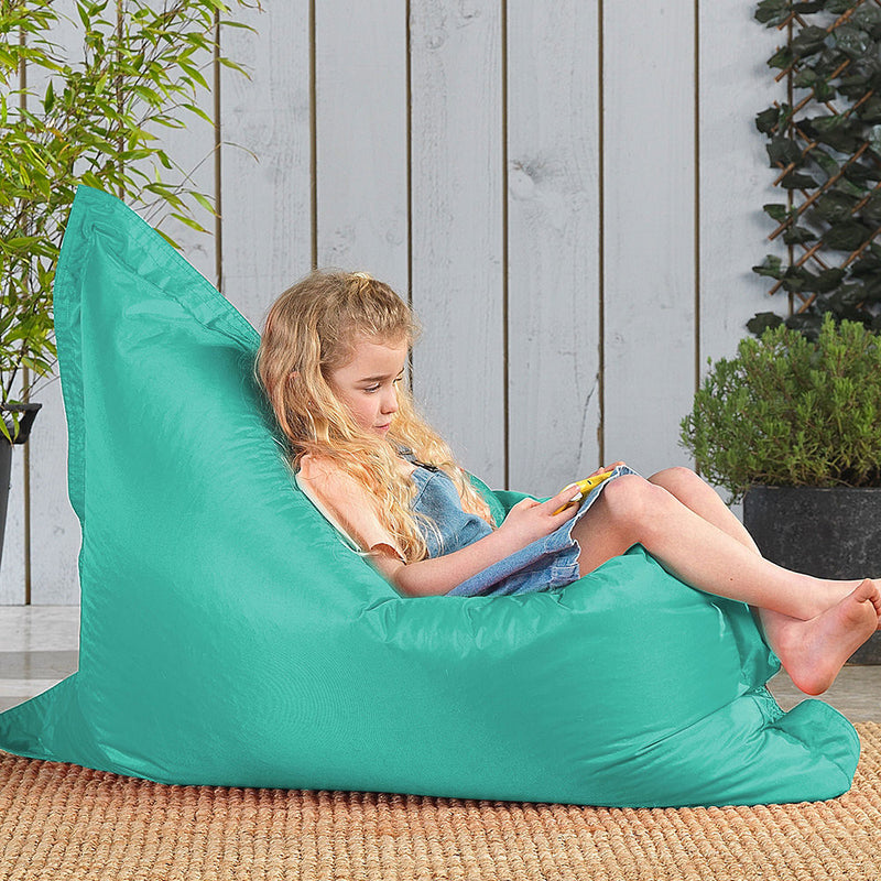 Grand coussin de sol d'intérieur/extérieur pour enfants - Menthe poivrée