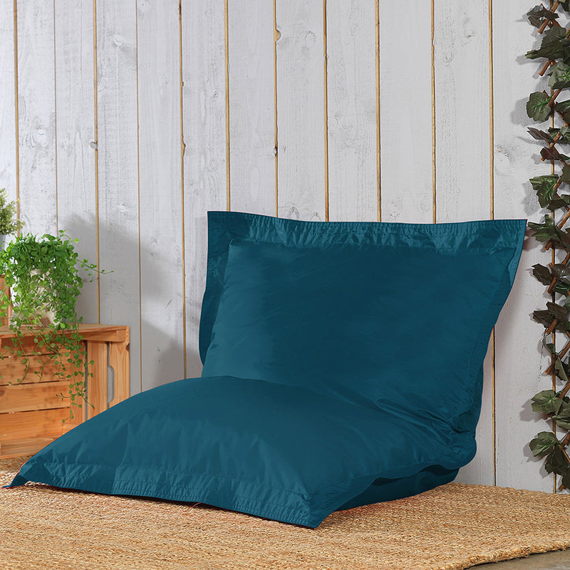 Pouf géant d'intérieur et d'extérieur pour enfants - Bleu sarcelle