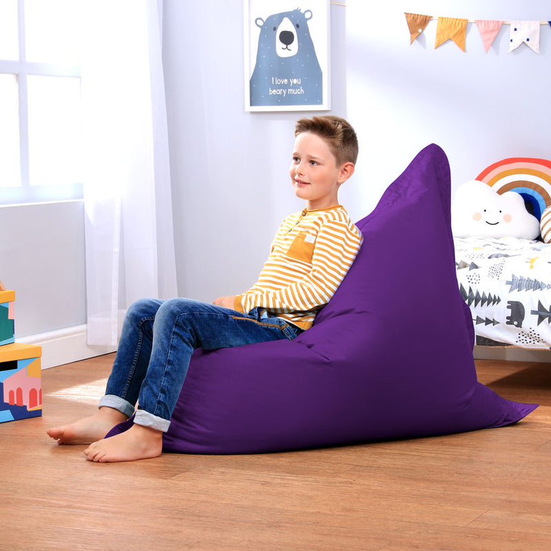 Coussin de sol géant pour enfants, intérieur et extérieur, purple