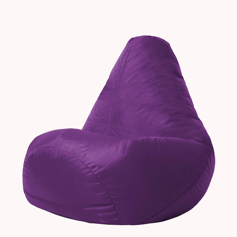 Pouf d'intérieur et d'extérieur pour enfants Dalton, Violet