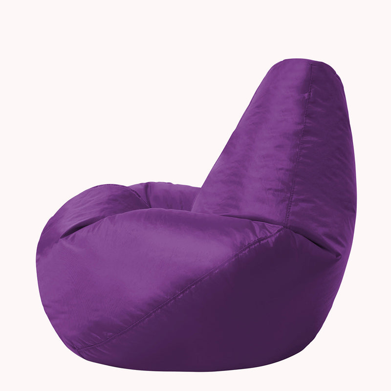Pouf d'intérieur et d'extérieur pour enfants Dalton, Violet