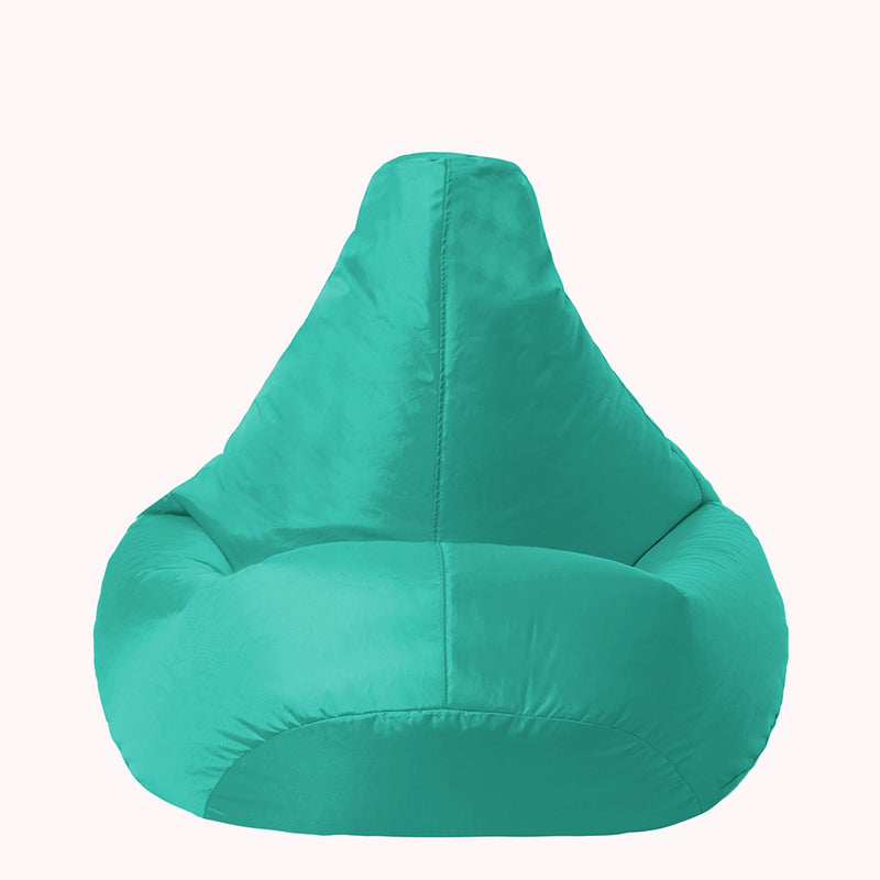Pouf haut dossier Dalton pour enfants, intérieur-extérieur - Menthe poivrée