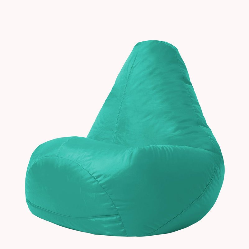 Pouf haut dossier Dalton pour enfants, intérieur-extérieur - Menthe poivrée
