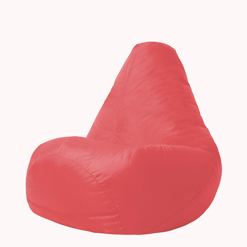 Pouf enfant haut dossier intérieur/extérieur Dalton – Corail
