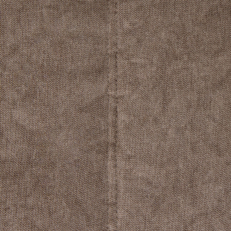 Siège d'appoint en tissu chenille garni de mousse Enzo, beige