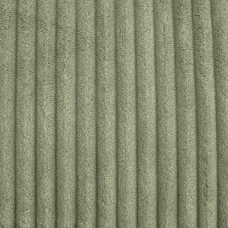 Fauteuil modulaire Zen, velours côtelé jumbo, vert sauge 