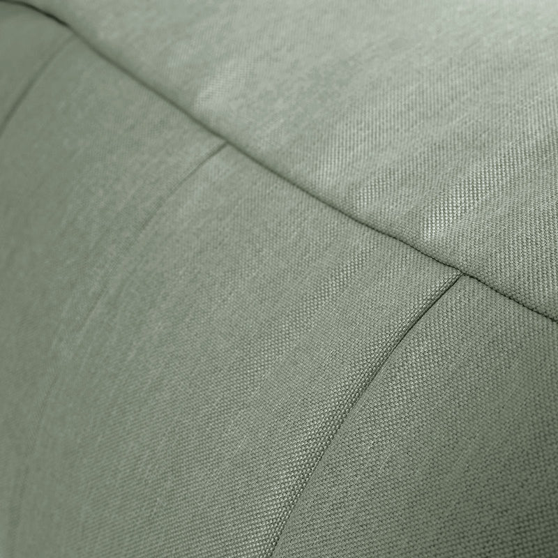 Repose-pieds modulaire Zen, oléfine, vert sauge 