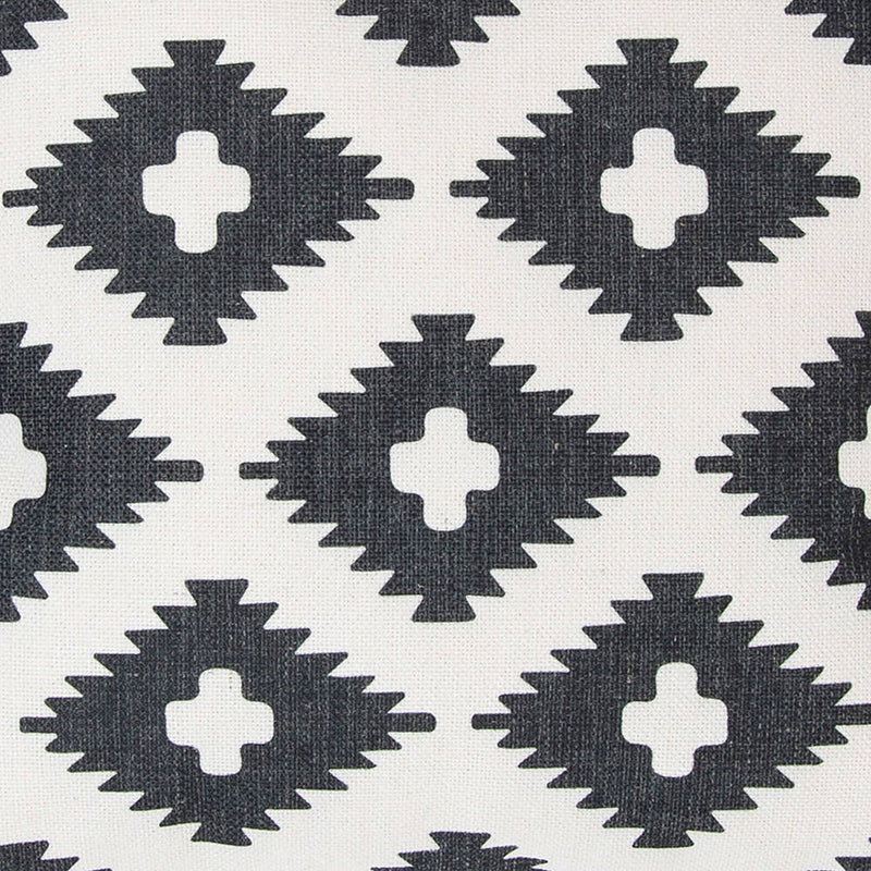 Coussin d'intérieur et d'extérieur à motif géométrique, multicolore