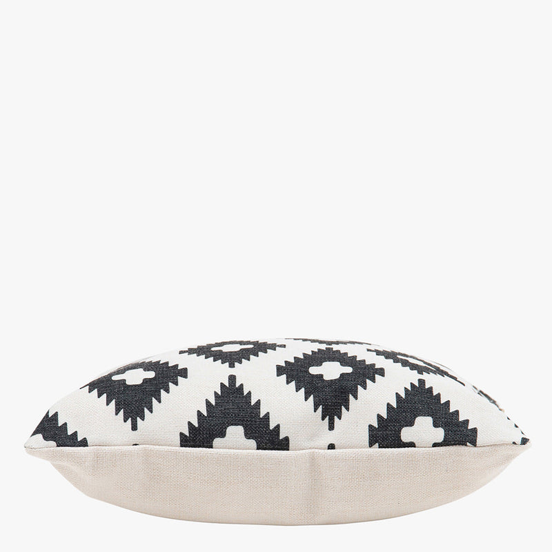 Coussin d'intérieur et d'extérieur à motif géométrique, multicolore