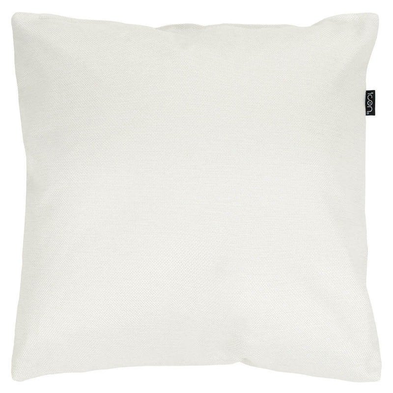 Petit coussin intérieur/extérieur motif coquillages - Crème