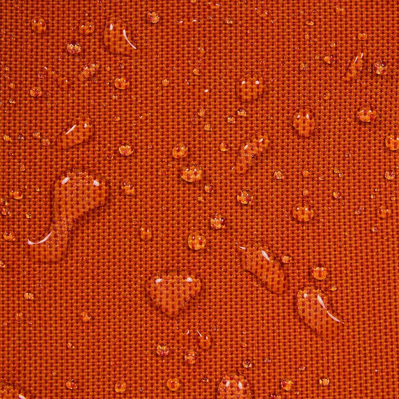 Pouf fauteuil Alto en Oléfine, orange brûlé