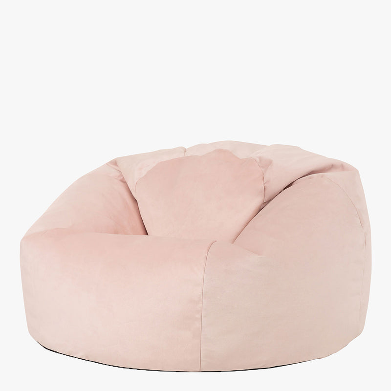 Pouf géant Kingston Velvet - Rose poudré