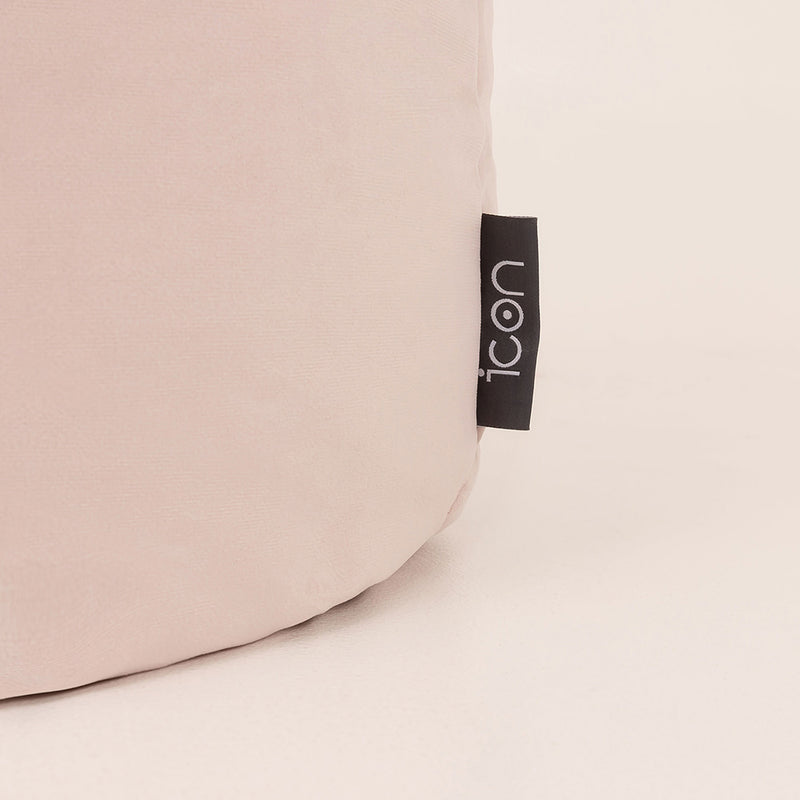 Pouf géant Kingston Velvet - Rose poudré