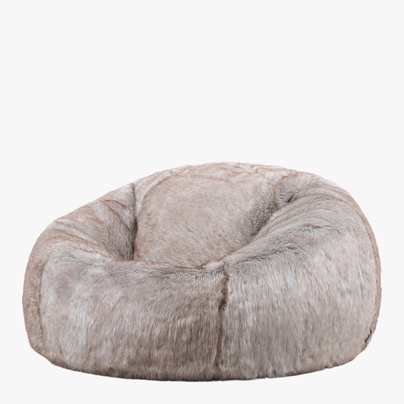 Pouf en fausse fourrure - Lapin