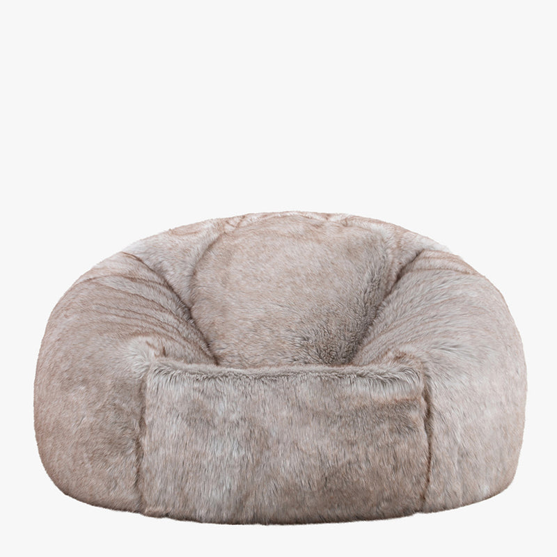 Pouf en fausse fourrure - Lapin