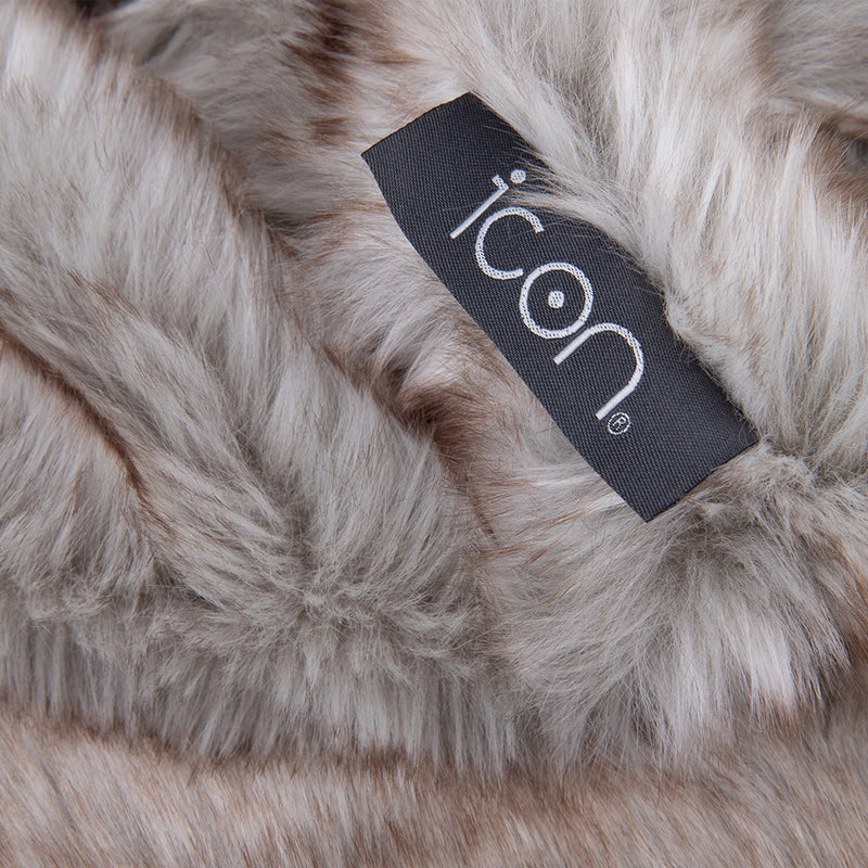 Pouf en fausse fourrure - Lapin