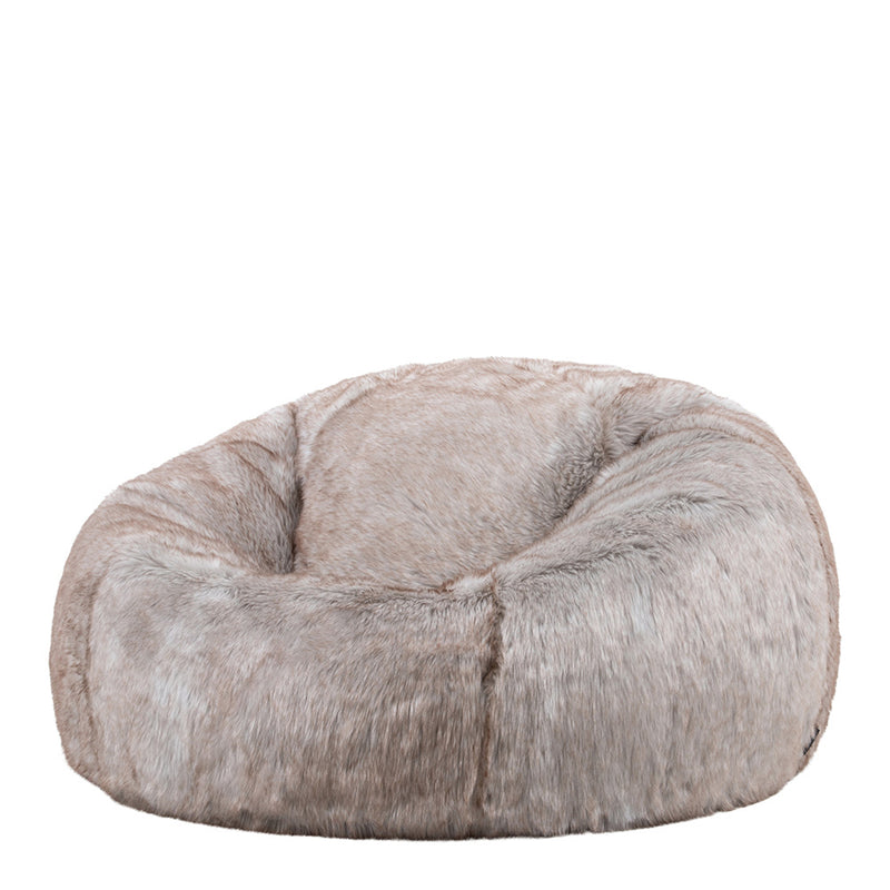 Pouf en fausse fourrure - Lapin