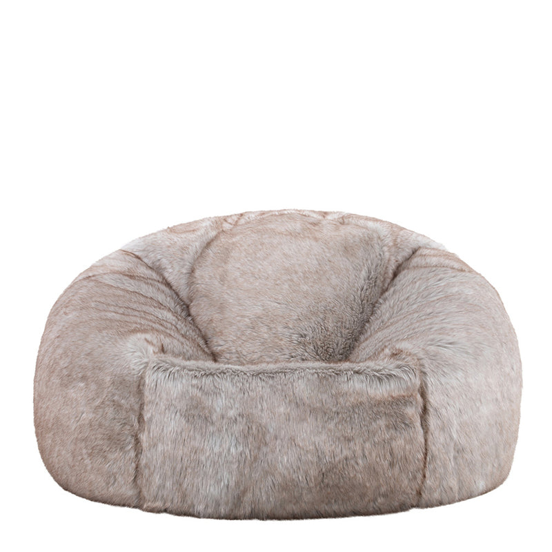 Pouf en fausse fourrure - Lapin