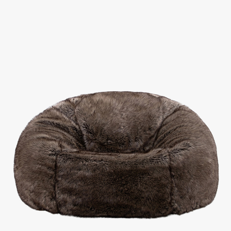 Pouf en fausse fourrure Hinterland