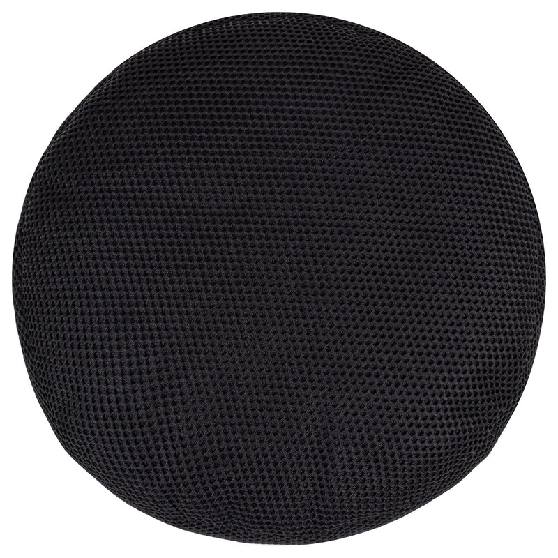 Pouf classique en maille Gaming Performance, noir nuit