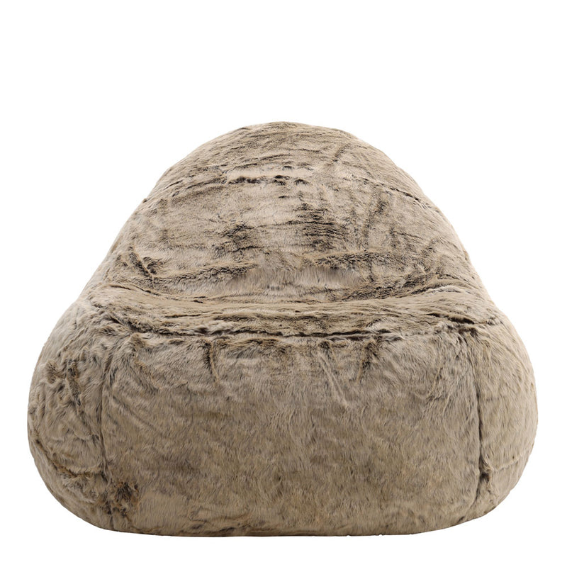 Pouf Géant en Fausse Fourrure Dream Lounger - Vison