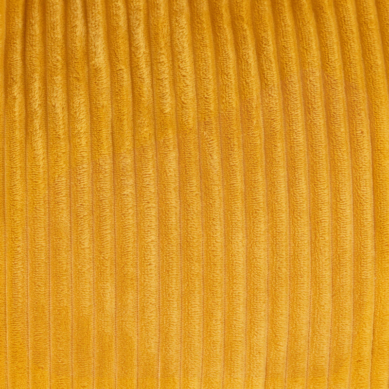 Canapé pouf en velours côtelé Cecilia pour enfants, ocre 
