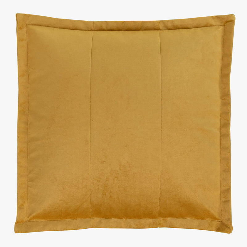 Vita Repose-pieds en velours – Jaune ocre