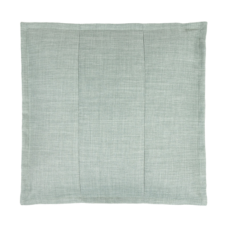 Pouf carré en tissu pour l'extérieur Vita, vert sauge