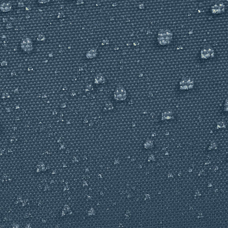 Pouf fauteuil Alto en Oléfine, bleu denim 