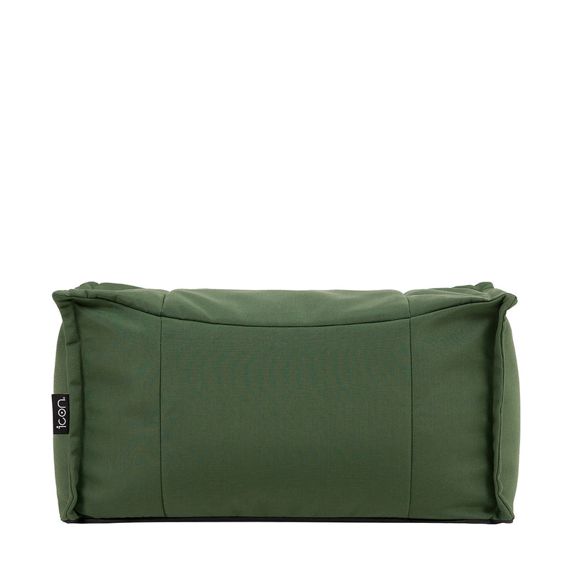 Pouf Bud en oléfine, vert