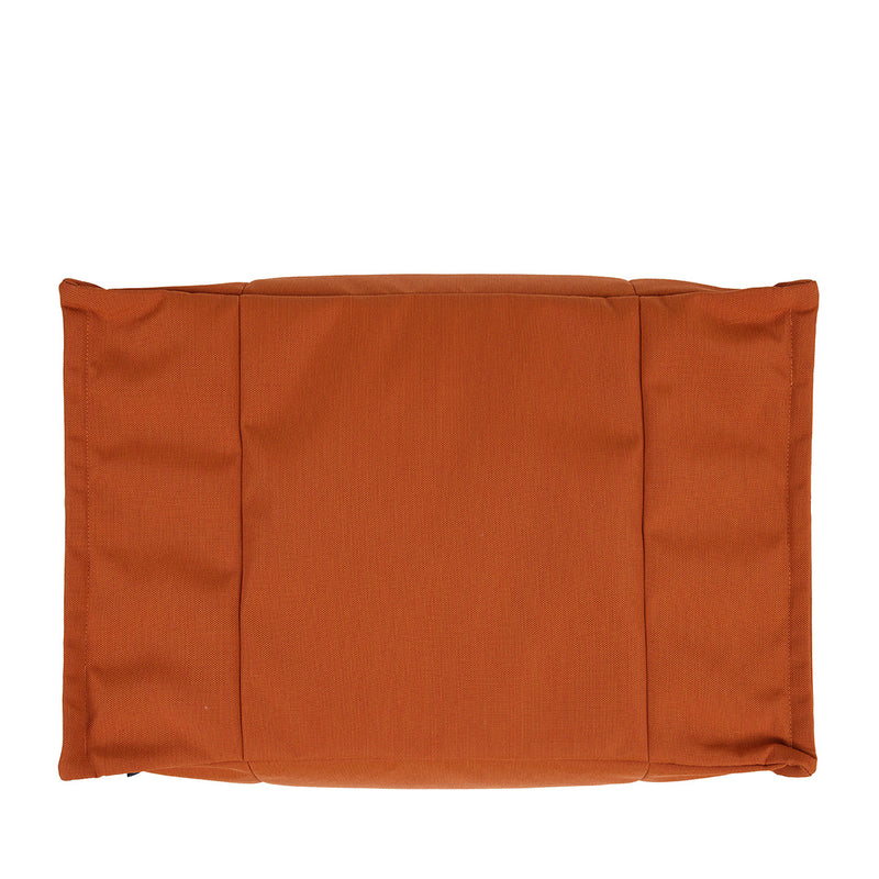 Pouf Bud en oléfine, orange