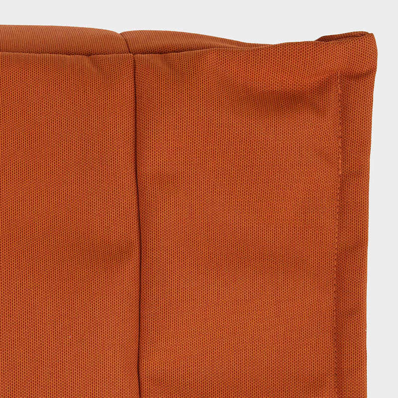 Pouf Bud en oléfine, orange