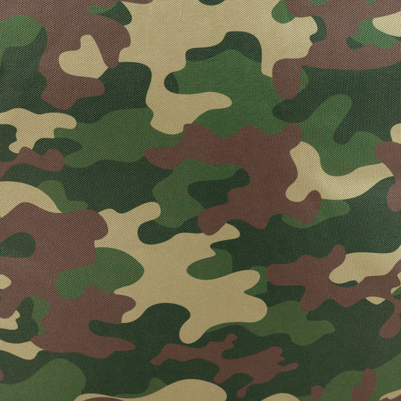 Pouf gaming à dossier haut résistant à l'eau, imprimé camouflage vert 