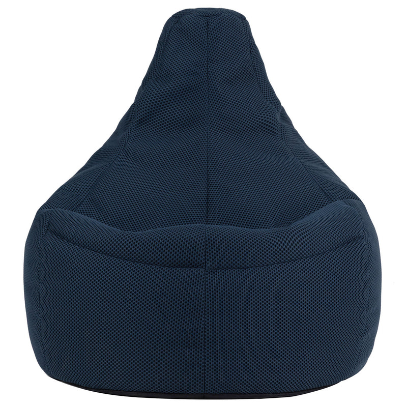Pouf inclinable Gaming Performance maille XL, bleu sarcelle